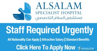 Al Salam Specialist Hospital Careers