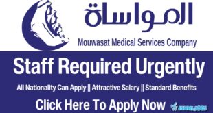 Mouwasat Medical Service Jobs