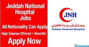 Jeddah National Hospital Jobs