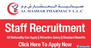 Al Hashar Pharmacy Careers