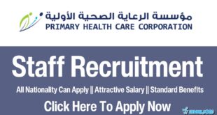 Primary Health Care Corporation Jobs