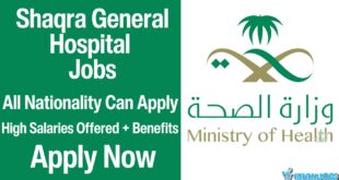 Shaqra General Hospital Jobs