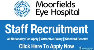 Moorfields Eye Hospital Jobs