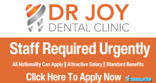 Dr Joy Dental Clinic Careers