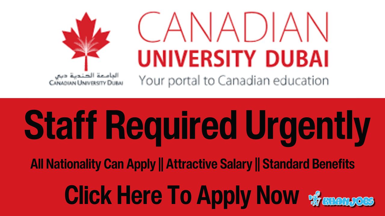 Canadian University Dubai Jobs