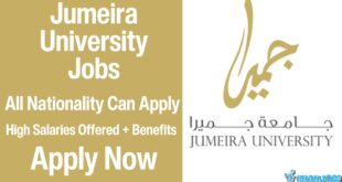 Jumeira University Jobs