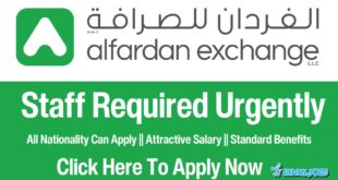 Al Fardan Exchange Jobs