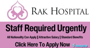 Rak Hospital Jobs