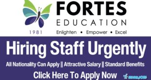 Fortes Education Jobs