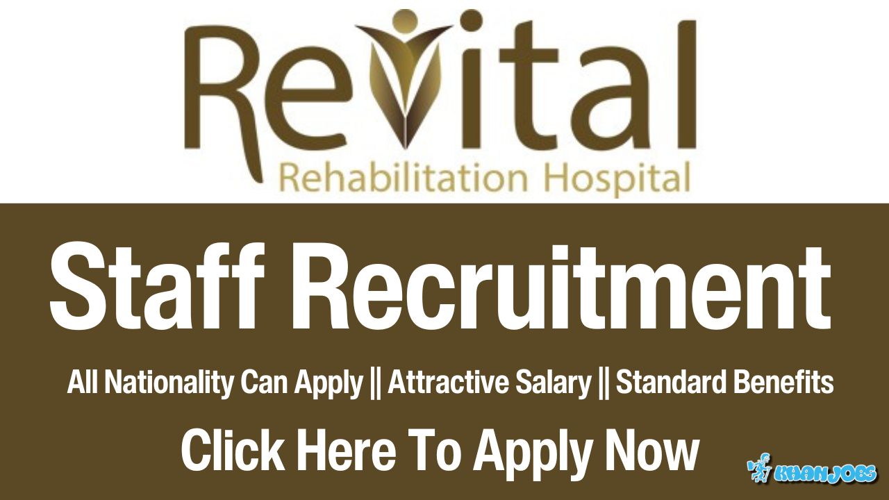 Revital Rehabilitation Hospital Jobs