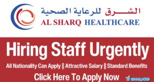 Al Sharq HealthCare Jobs