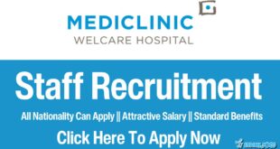 Mediclinic Welcare Hospital Jobs