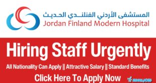 Jordan Finland Modern Hospital Careers