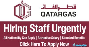 Qatar Gas Jobs