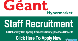 GEANT Hypermarket Jobs