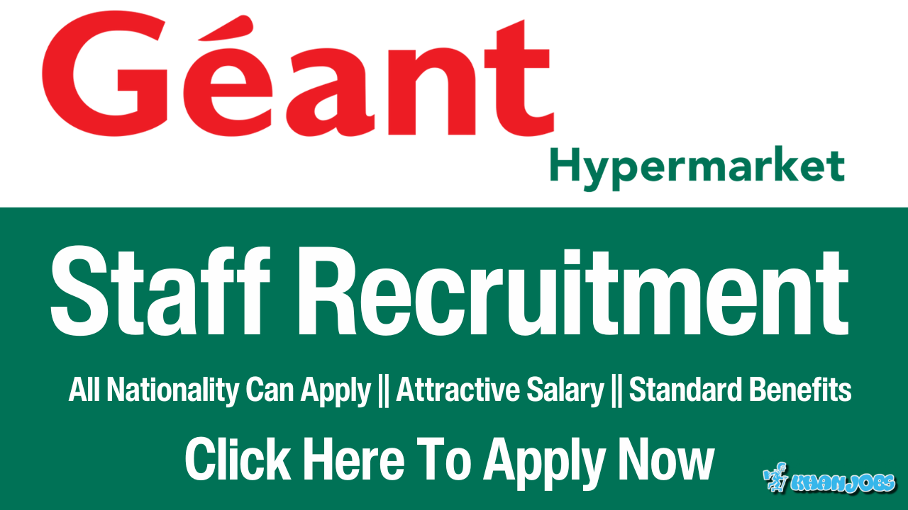 GEANT Hypermarket Jobs