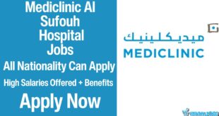 Mediclinic Al Sufouh Hospital Careers