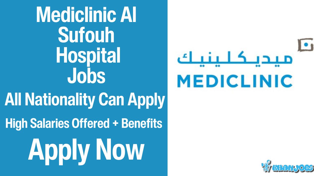 Mediclinic Al Sufouh Hospital Careers