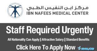 Ibn Nafees Medical Center Jobs