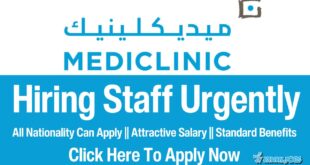 Mediclinic Al Jowhara Hospital Jobs