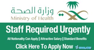 Ministry of Health Saudi Arabia Jobs