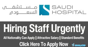 Saudi Hospital Careers