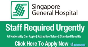 Singapore General Hospital Jobs