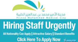 Prince Mohammed Medical City Jobs