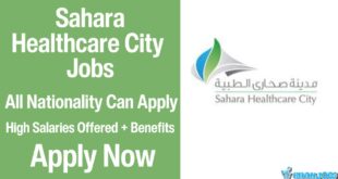 Sahara Healthcare City Jobs