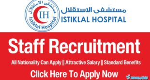 Istiklal Hospital Jobs