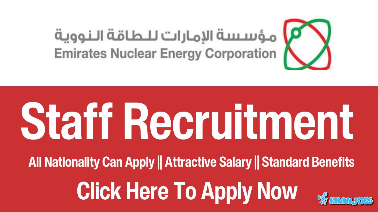 Emirates Nuclear Energy Corporation Jobs